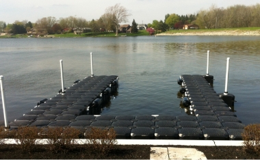 plastic floating dock 